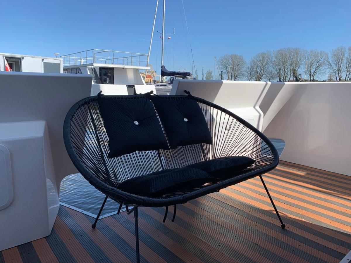 Amber Houseboat Apartman Swinoujscie Kültér fotó